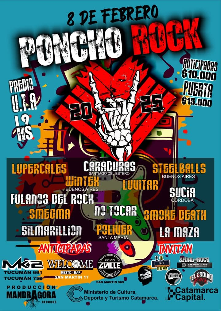 Poncho Rock en Catamarca