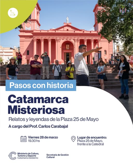 Vuelve Pasos con Historia en Plaza 25 de Mayo