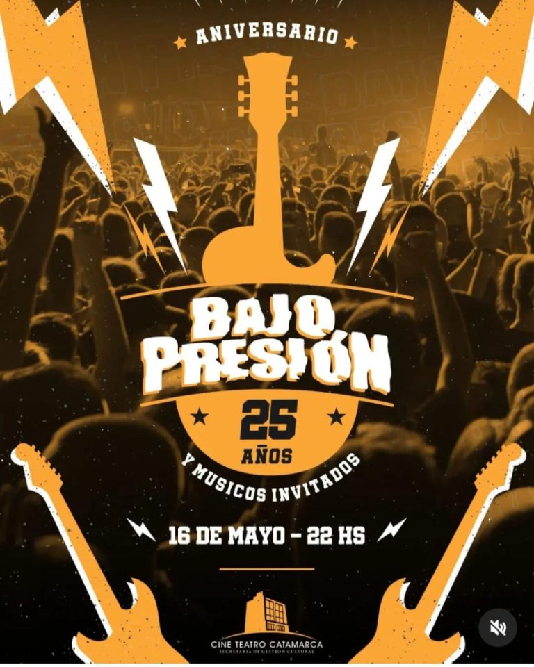 Bajo Presión Rock 25 Años