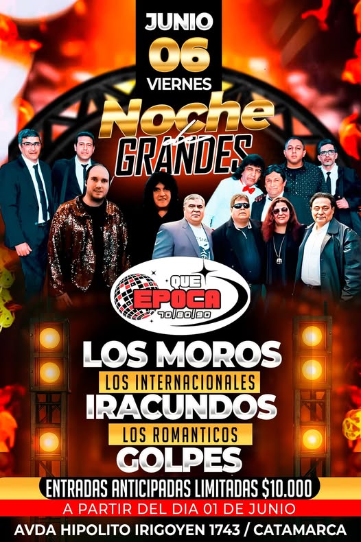 Noche del Recuerdo en Que Epoca