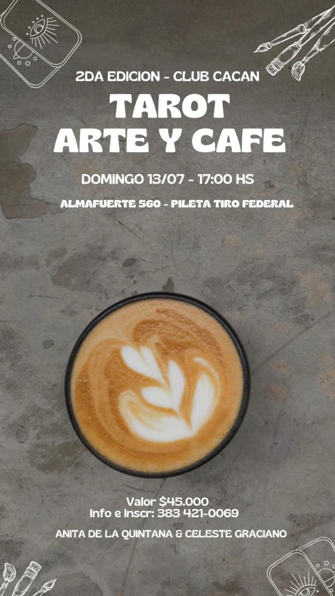 2da Edición Tarot Arte Café en Tiro Federal