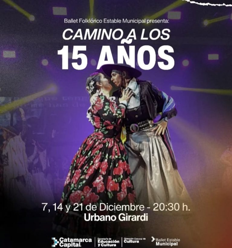 Ballet Folclórico Municipal presenta Camino a los 15 Años