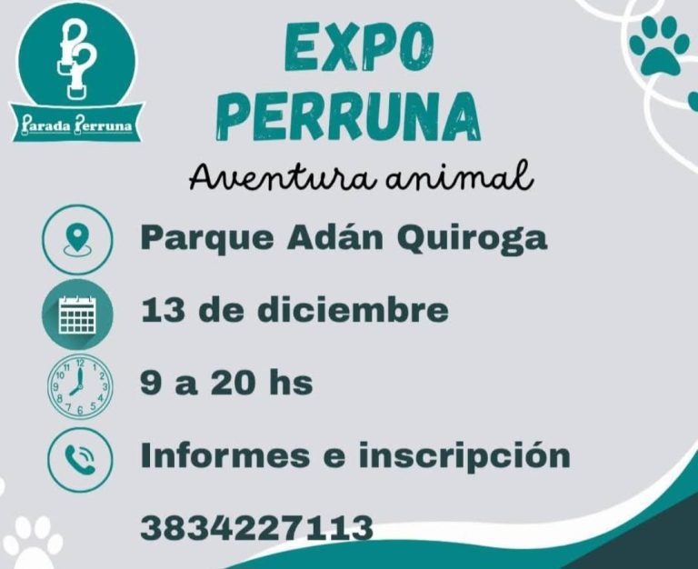 Expo Perruna en Parque Adán Quiroga