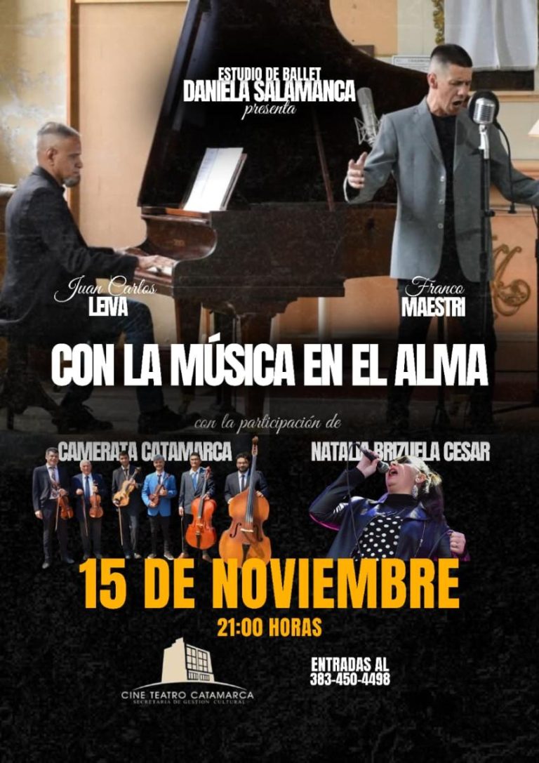 Ballet Daniela Salamanca presenta Con la música en el Alma