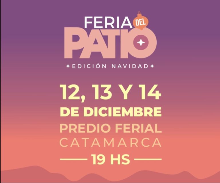 Feria del Patio: Especial navidad en Predio Ferial