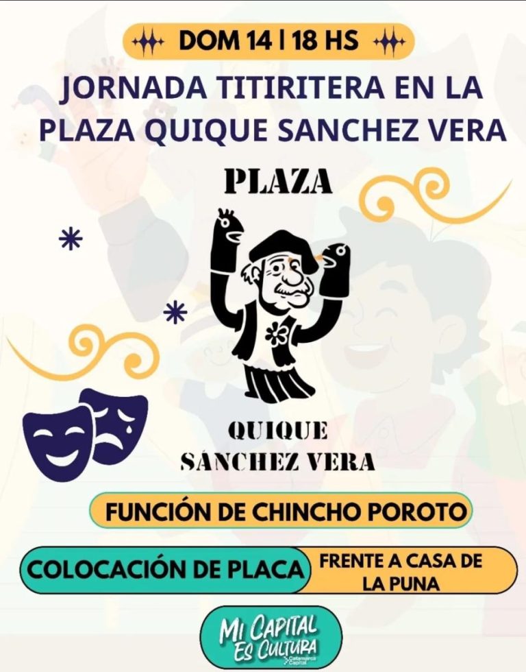 Jornada Titiretera: Función de Chincho Poroto