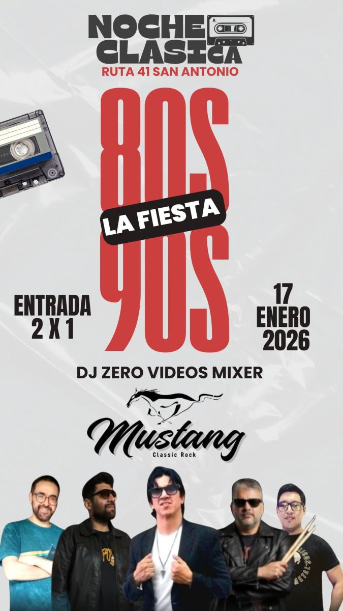 Fiesta de los 80-90 en Urbana Pub