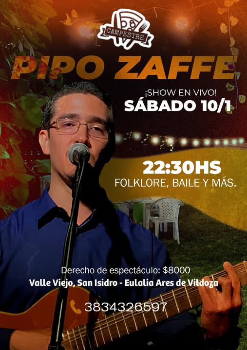 Show en vivo en Campestre Bar