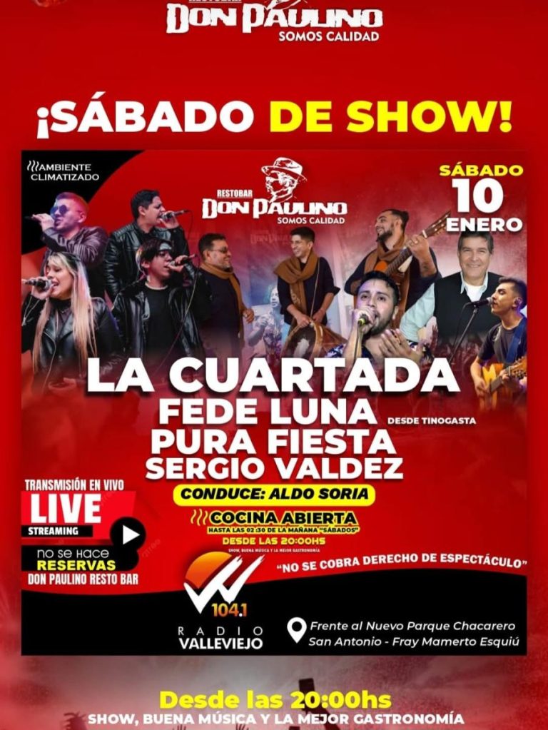 Noche de Música en Vivo en Don Paulino