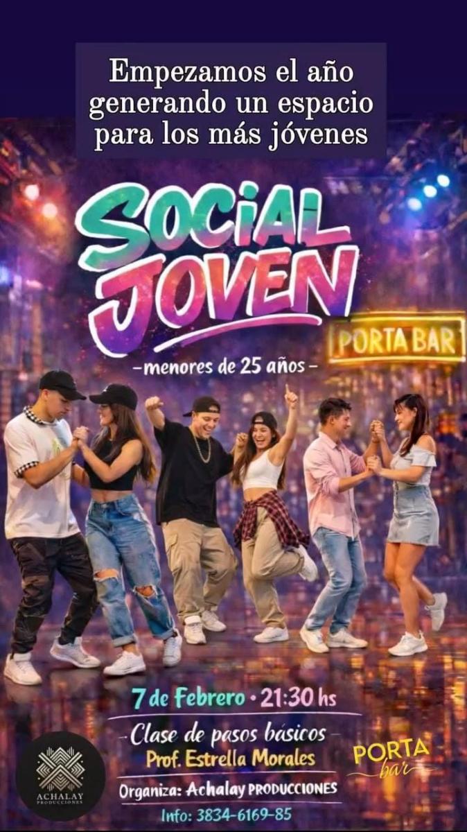 Noche de Social Joven en Porta Bar