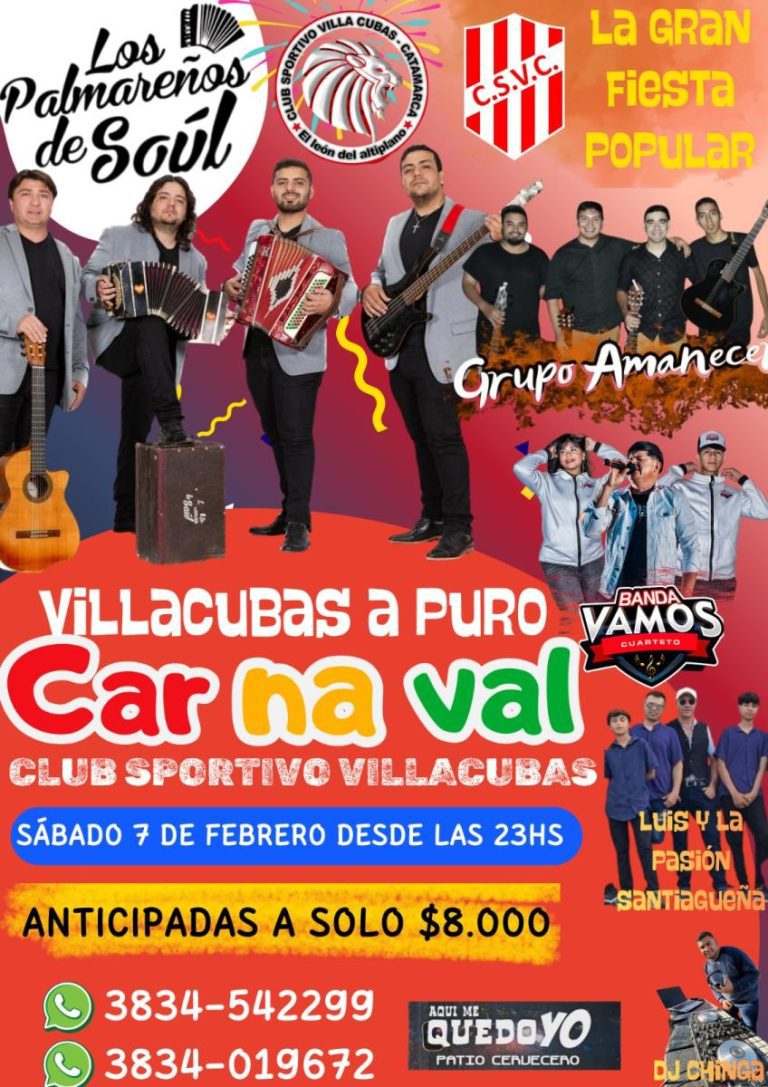 La Gran Fiesta Popular en Villa Cubas