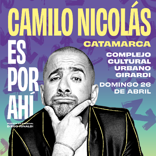 Camilo Nicolás – Es por ahí – en Complejo Urbano Girardi