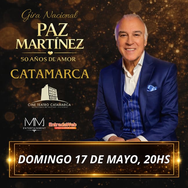 Paz Martinez Gira Nacional en Catamarca