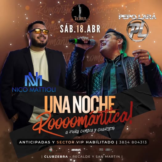 💣 NICO MATTIOLI + PEPO LARA EN VIVO 💣en Catamarca